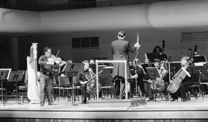 Performing "Der Schwanendreher" with the Huxford Symphony Orchestra, 10/18/17